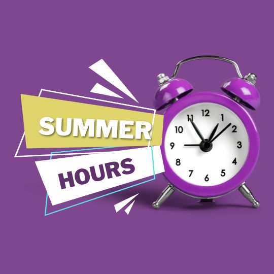  Summer Hours